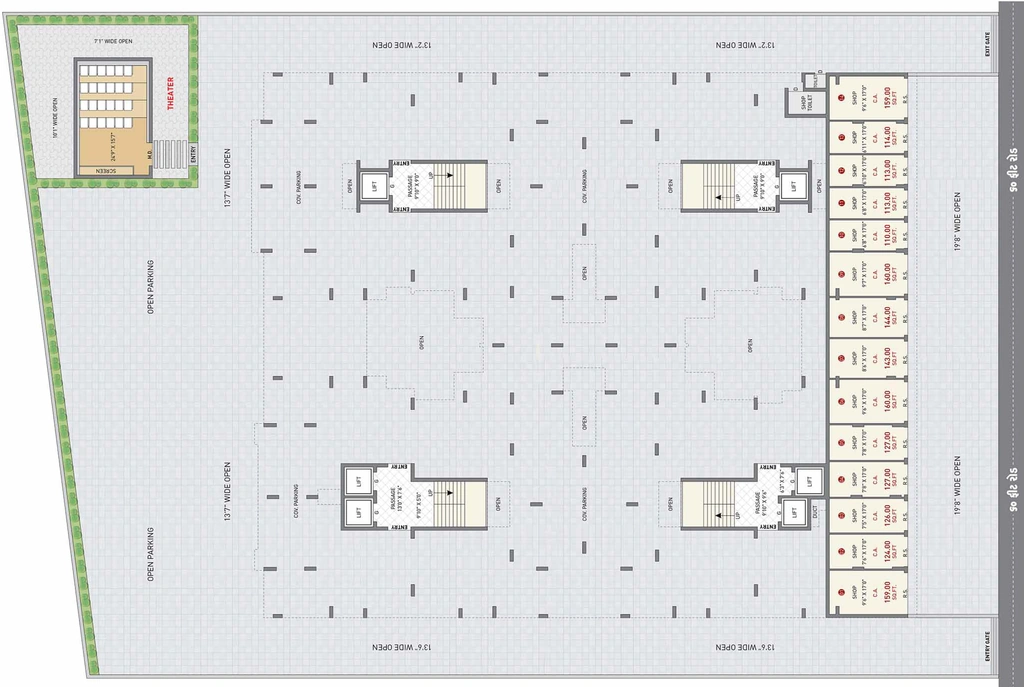 Master Plan of Varun Ratnam Glorious in Madhapar, Rajkot - Image 435163
