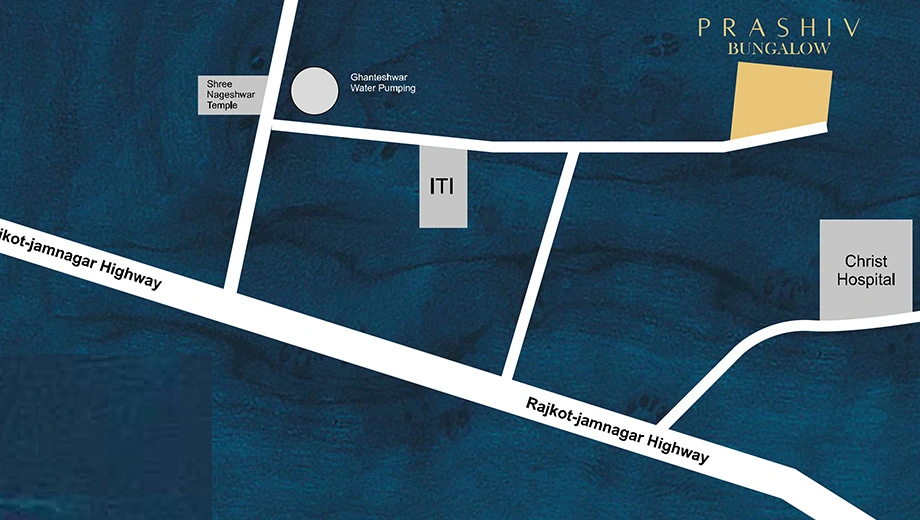 Location of Rama Prashiv Bungalow in Madhapar, Rajkot - Image 435174