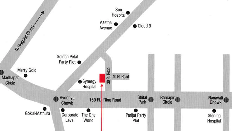 Location of Shiv Trinetra in Manharpur, Rajkot - Image 435249
