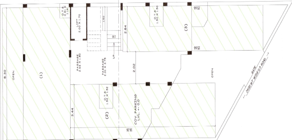 Master Plan of Bhikhalal Shital Flat in Rail Nagar, Rajkot - Image 435279