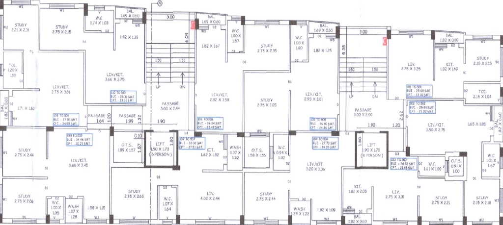 Floor Plan of Shree Ambe Villa in Rail Nagar, Rajkot - Image 435292