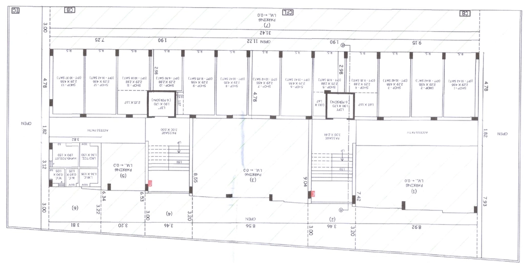 Master Plan of Shree Ambe Villa in Rail Nagar, Rajkot - Image 435291
