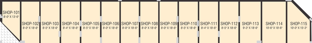 Floor Plan of Commercial Shree Shyama Sky Life in Rail Nagar, Rajkot - Image 435319