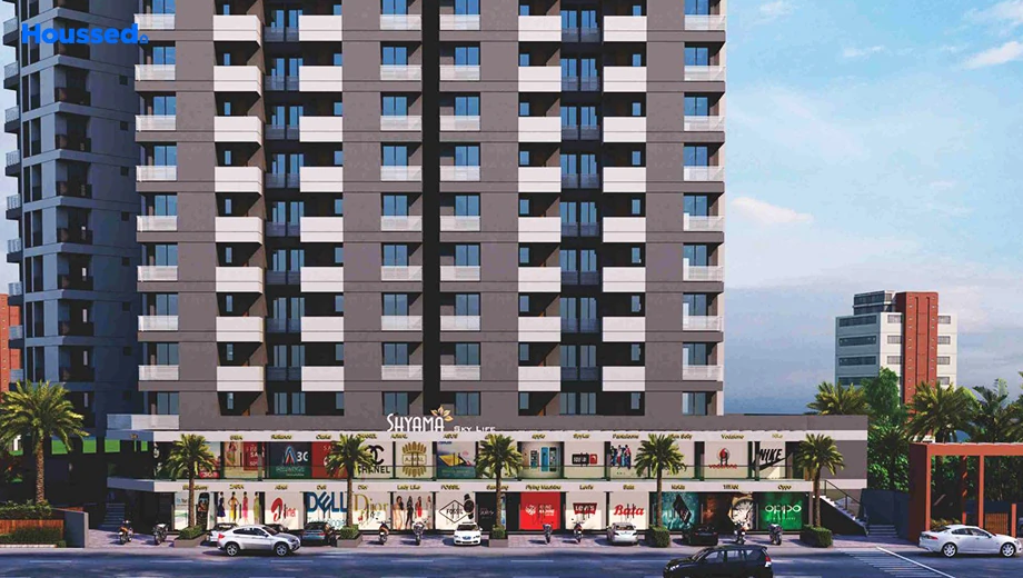 Project Image of Commercial Shree Shyama Sky Life in Rail Nagar, Rajkot - Image 435316