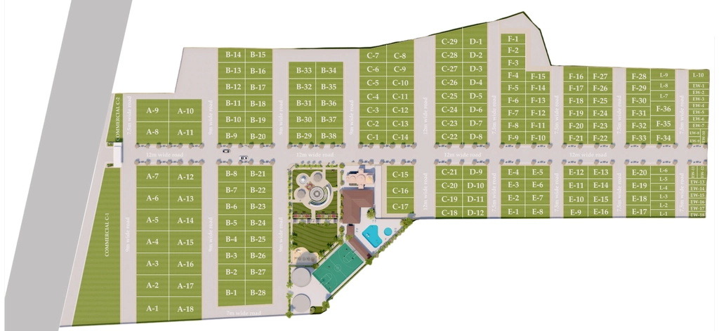 Master Plan of Abhinav Shreepuram in Imliya, Bhopal - Image 435398