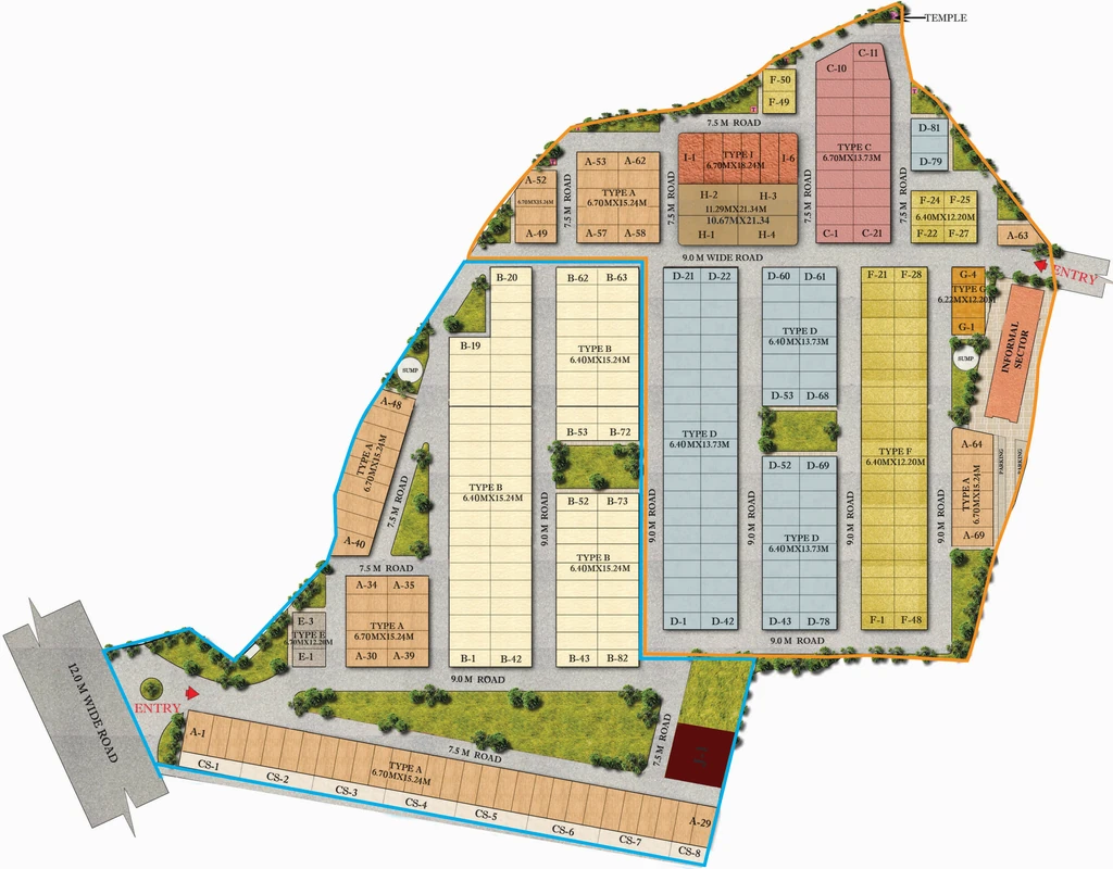 Master Plan of Fortune Soumya Santosa in Bagli, Bhopal - Image 435430