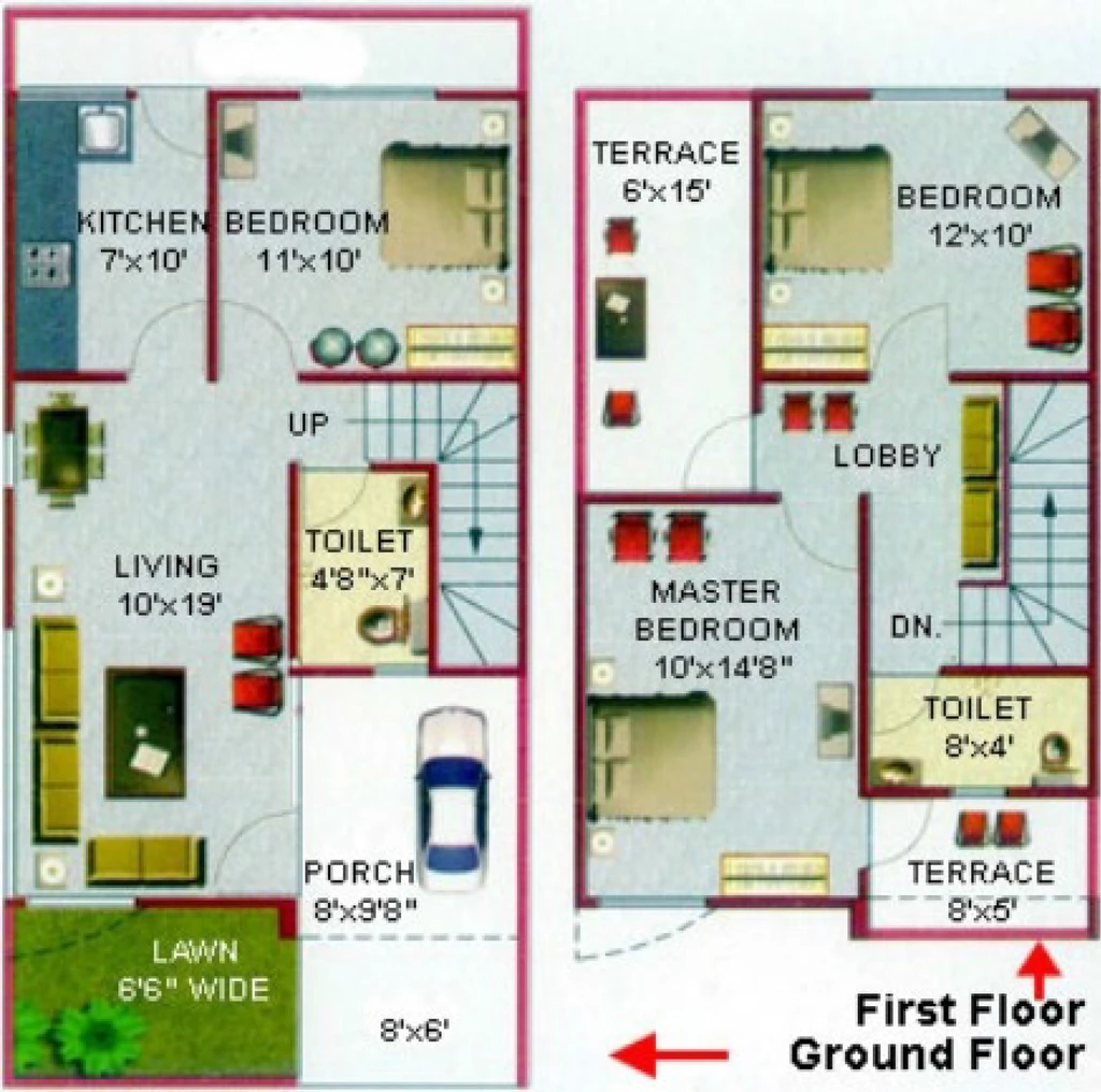 3 BHK House/Villa in Mahendra City in Bawadiya Kalan, Bhopal - Image 931243