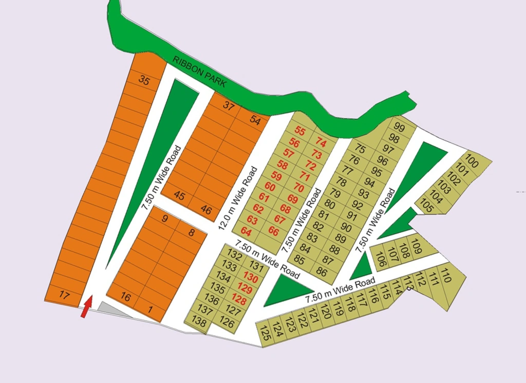 Master Plan of Alark Signature Park in Gandhi Nagar, Bhopal - Image 435451