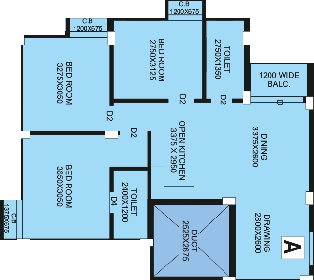 3 BHK Flat in Devi Durga in New Town, Kolkata - Image 931278