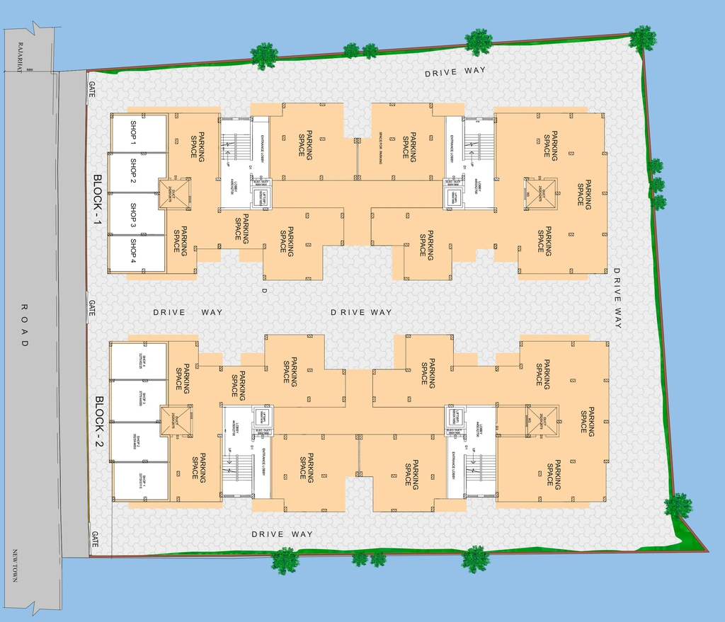 Master Plan of Devi Durga in New Town, Kolkata - Image 435513