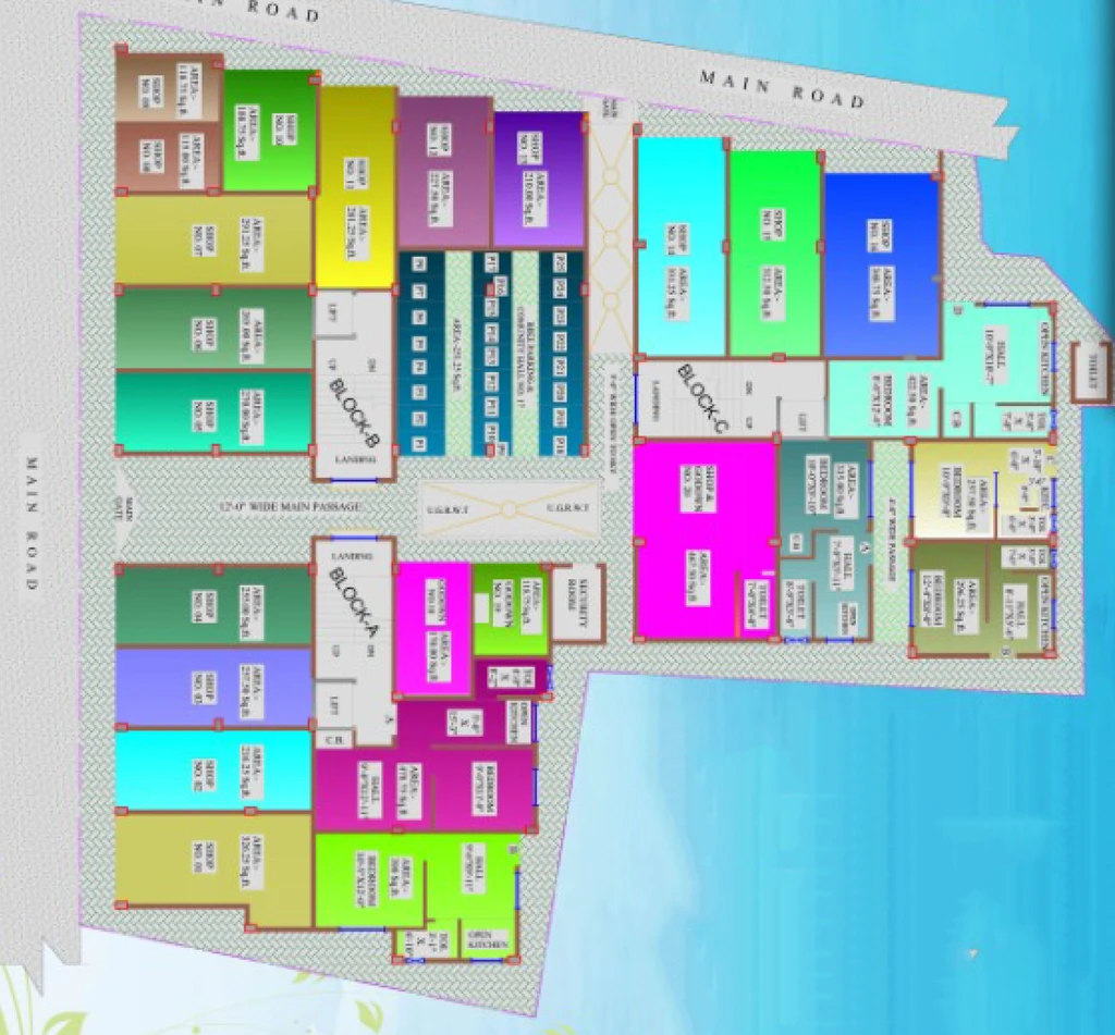 Floor Plan of Zeeshan Home At 56 in Tangra, Kolkata - Image 435538