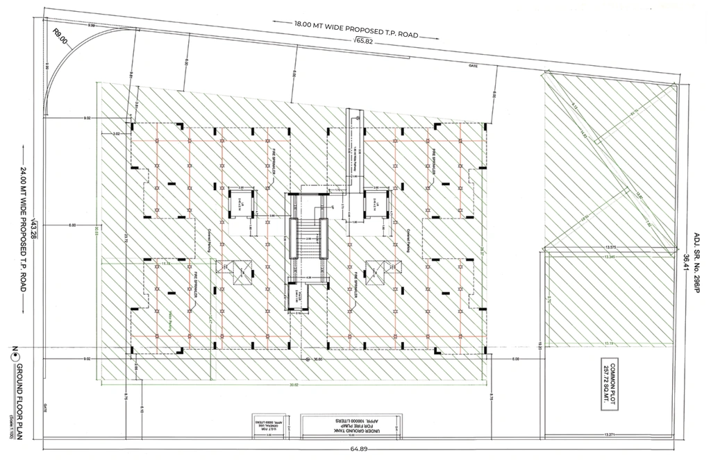 Master Plan of Shubh Hilton Bellevue in Nana Mava, Rajkot - Image 435559