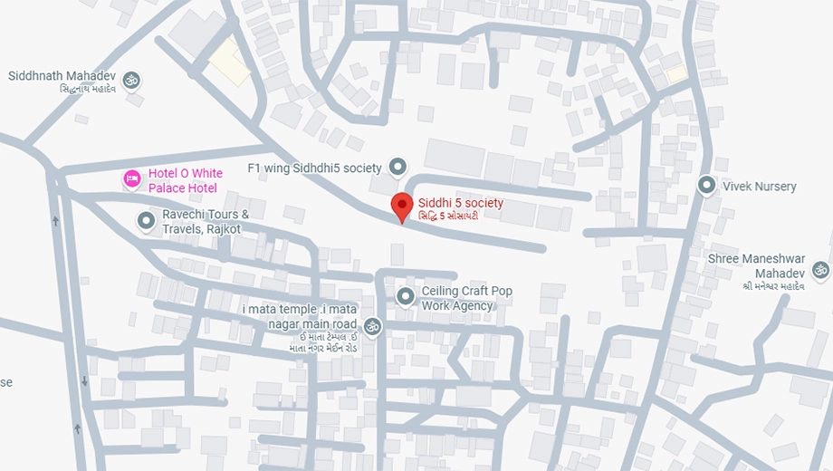 Location of Siddhi 5 in Madhapar, Rajkot - Image 435590