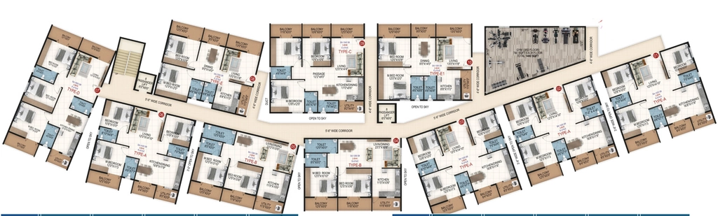 Floor Plan of Jai Signature in Hoodi, Bangalore - Image 435617