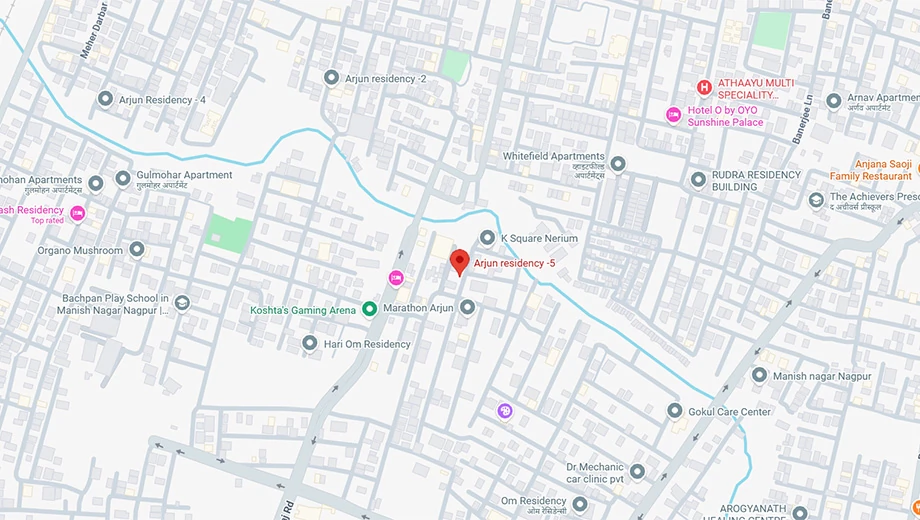 Location of Eakveera Arjun Residency 5 - Image 435678
