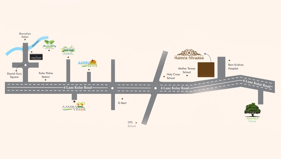 Location of Ujjawala Aamra Nivaasa - Image 435988