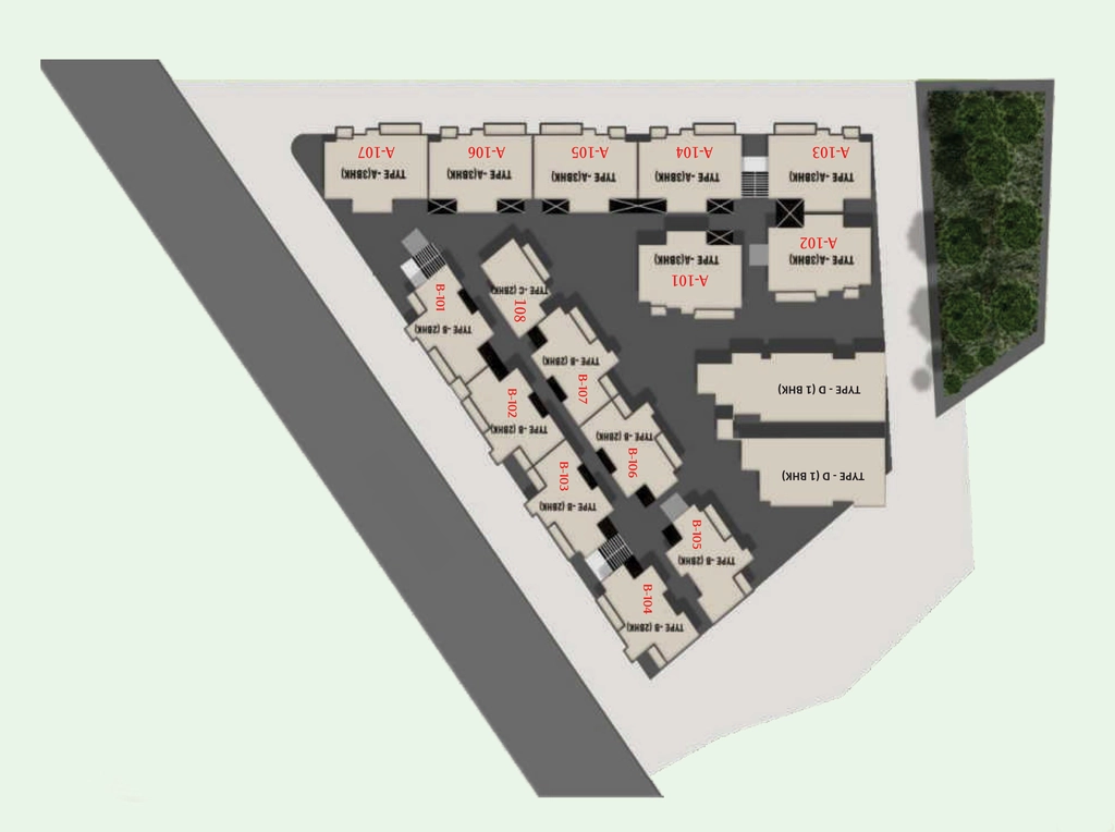 Master Plan of Asnani Aashima Anupama City Phase 1 in Jatkhedi, Bhopal - Image 436003