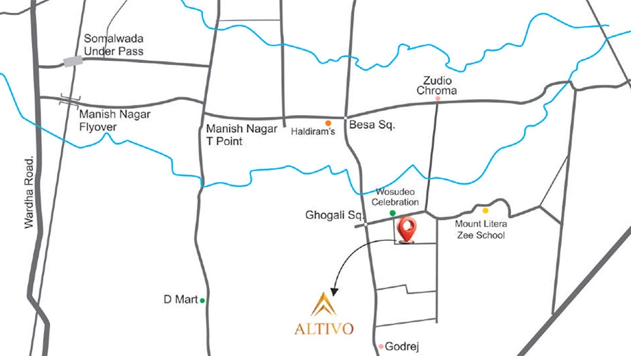 Location of Mahalaxmi Altivo - Image 435761