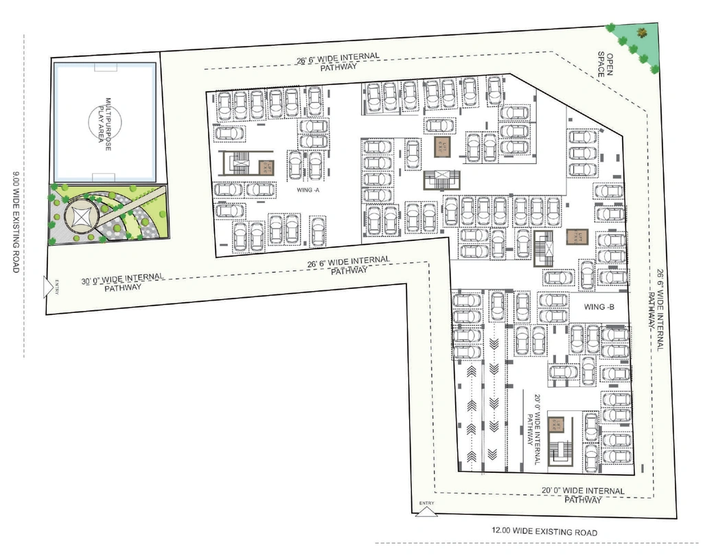 Master Plan of Mahalaxmi Altivo in Besa, Nagpur - Image 435763