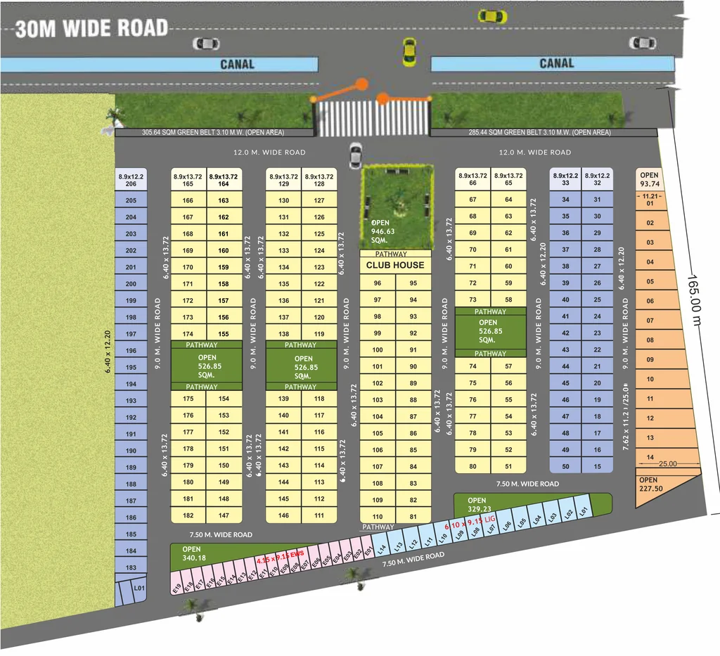 Master Plan of CI Grand in Kolar Road, Bhopal - Image 436031