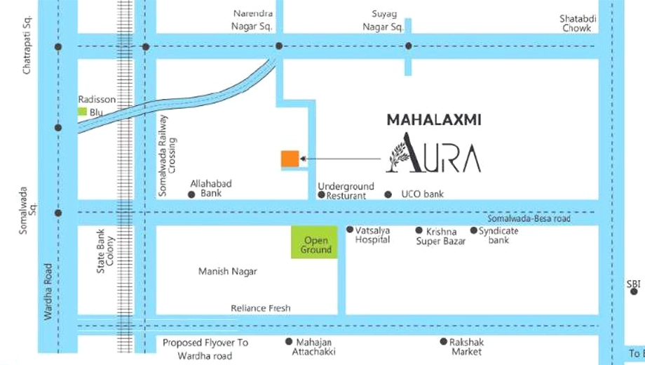 Location of Mahalaxmi Aura - Image 435766