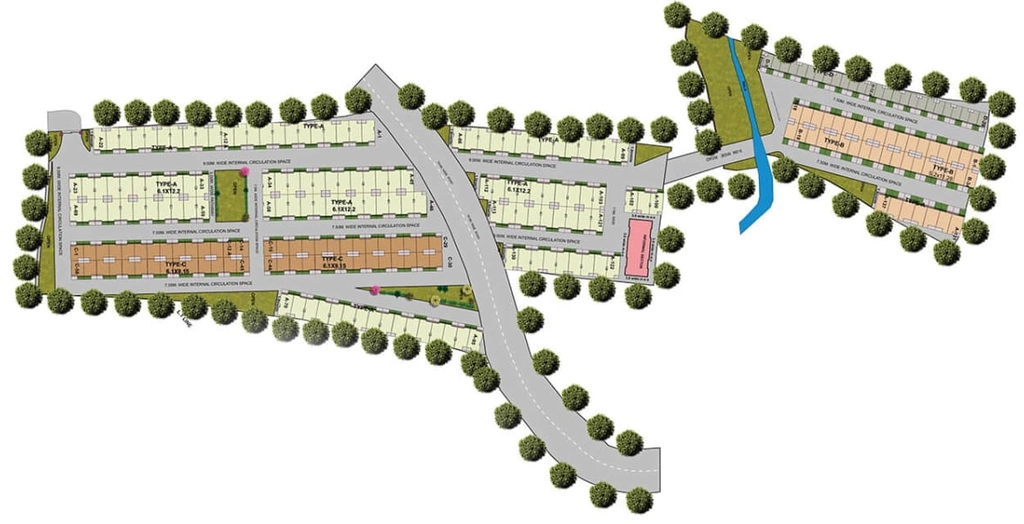 Master Plan of Fortune Golden Panorama in null, Bhopal - Image 436053