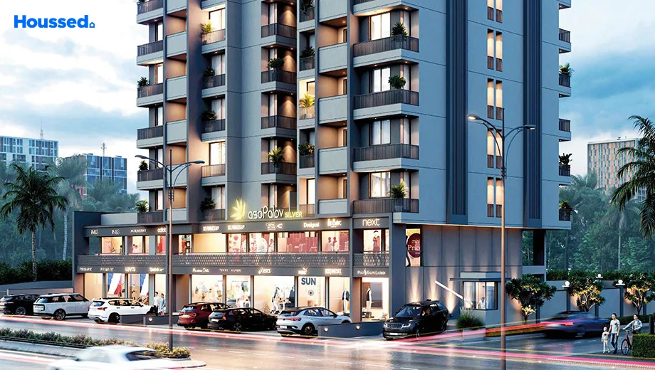 Project Image of Commercial Akshat Asopalav Silver in Vavdi, Rajkot - Image 435798