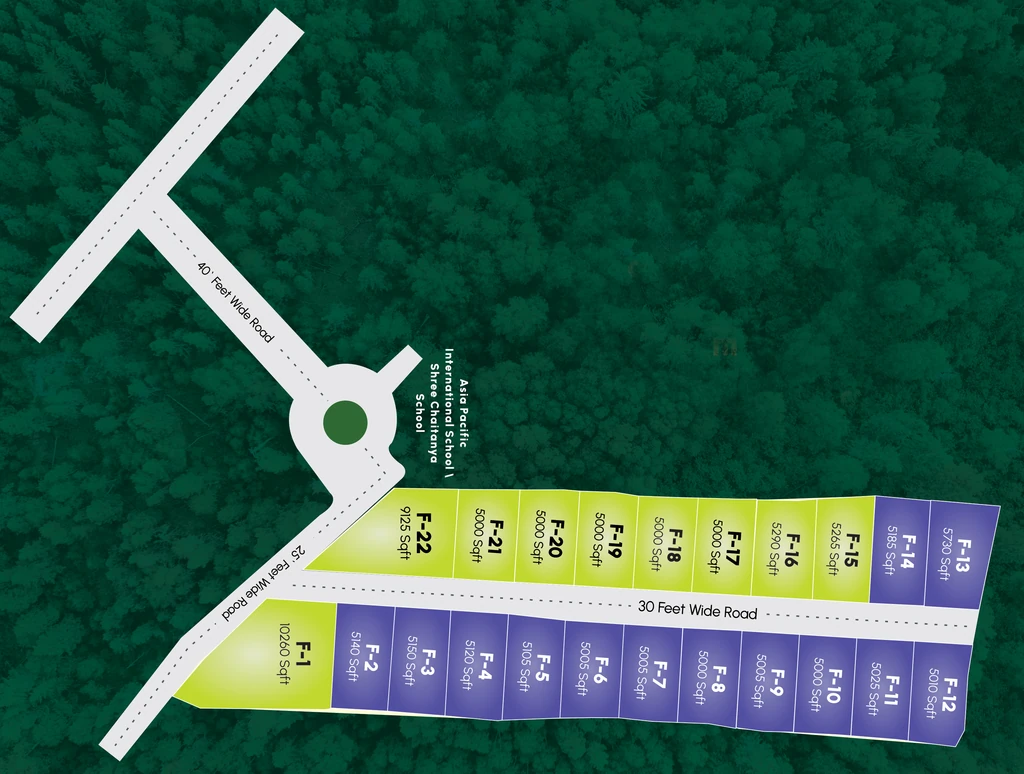 Master Plan of KGF Kolar Green Farm in Kolar Road, Bhopal - Image 435861