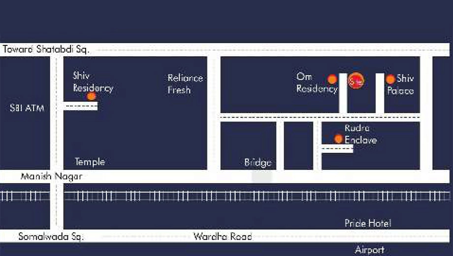 Location of Onkar Anita Enclave - Image 435880