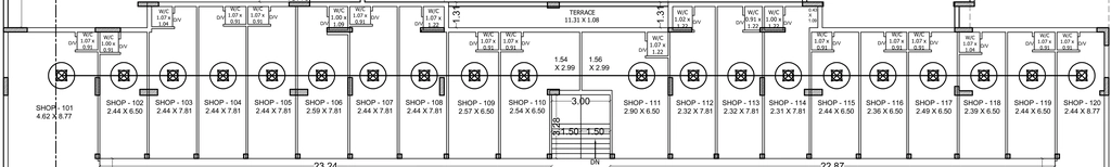 Floor Plan of Commercial Landmark Asopalav Height in Vavdi, Rajkot - Image 435888
