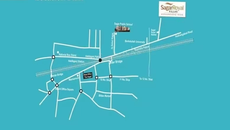 Location of Sagar Royal Villas - Image 436111