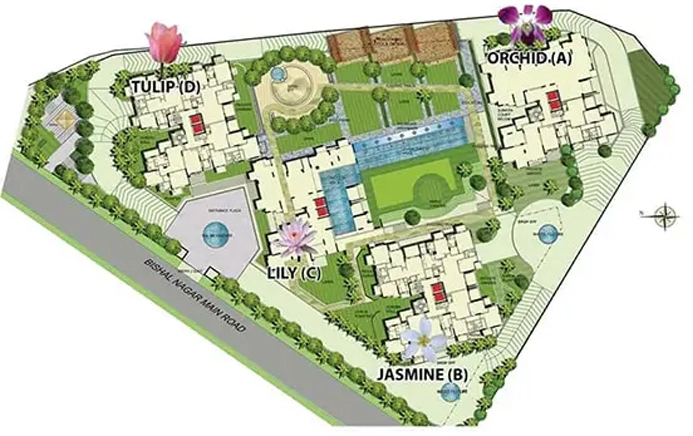 Master Plan of Signature Global Mall in Vaishali, Ghaziabad - Image 436163
