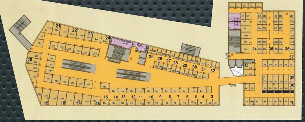 Floor Plan of Concept Capital The Core Mall A Lifestyle Hub in Crossings Republik, Ghaziabad - Image 436172