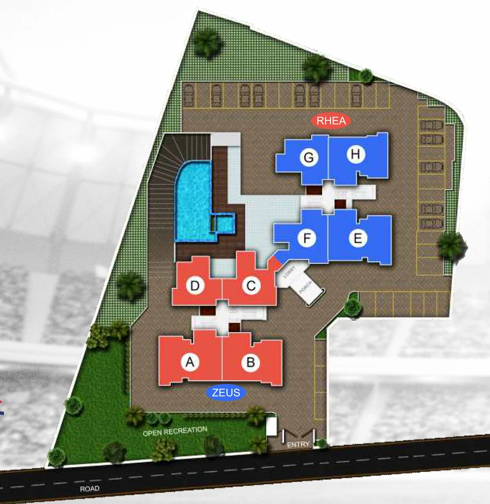 Master Plan of SFS Olympia Apartments in Karyavattom, Thiruvananthapuram - Image 436326