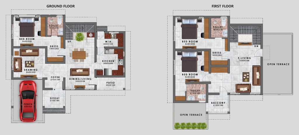 3 BHK House/Villa in Silver Castle Green Woods in Vattiyoorkavu, Thiruvananthapuram - Image 931534