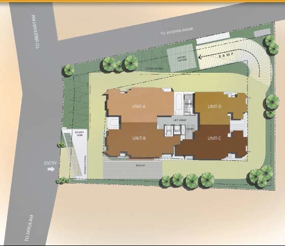 Master Plan of Skyline Campus Heights in Sreekariyam, Thiruvananthapuram - Image 436251