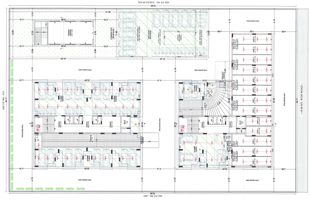 Master Plan of MHN Ojas Aura 2 in Vavdi, Rajkot - Image 436206
