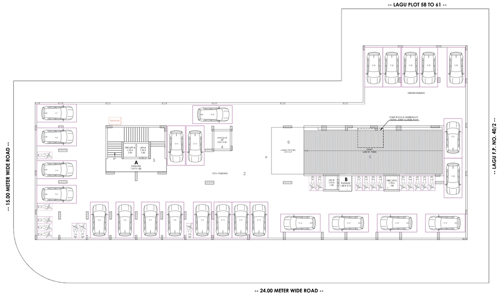 Master Plan of Shree Radhe Avenue in Vavdi, Rajkot - Image 436268
