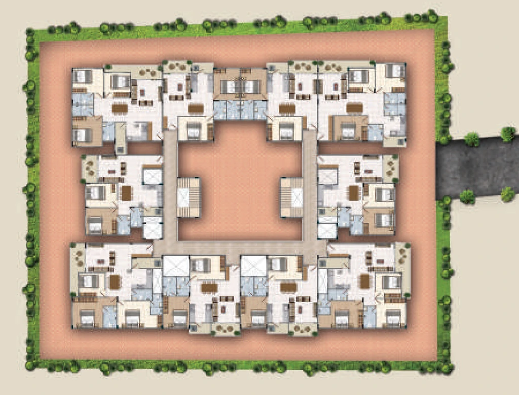Master Plan of Raki Amaryllis in Devarachikkana Halli, Bangalore - Image 436286