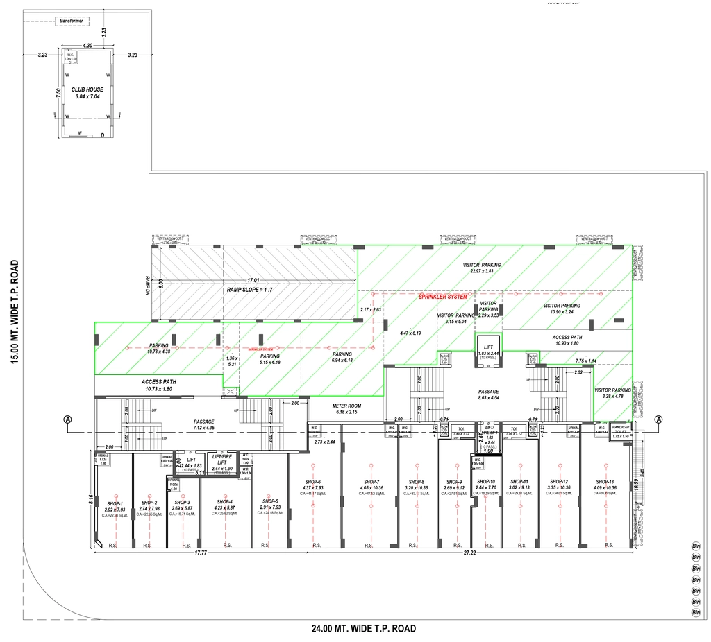 Master Plan of Commercial Shree Rangmahol in Vavdi, Rajkot - Image 436330