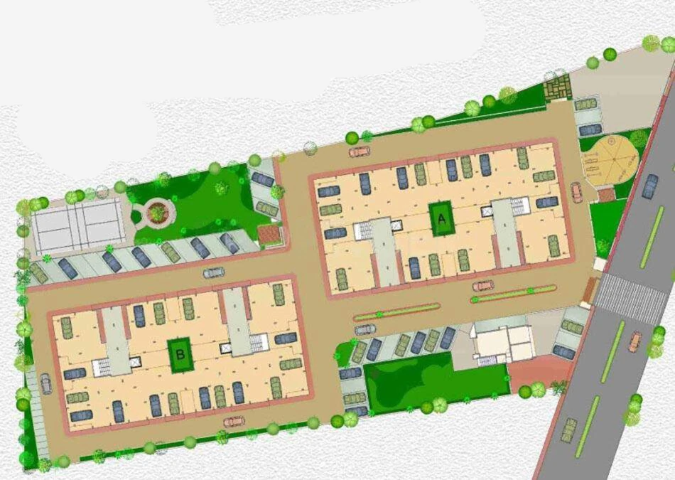 Master Plan of Essarjee Adharshilla South Block in Awadhpuri, Bhopal - Image 436630