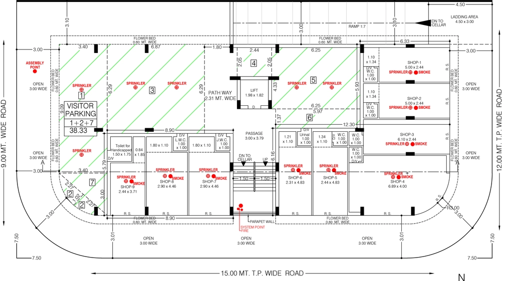 Master Plan of Sukhnath Golden Prime in Vavdi, Rajkot - Image 436449