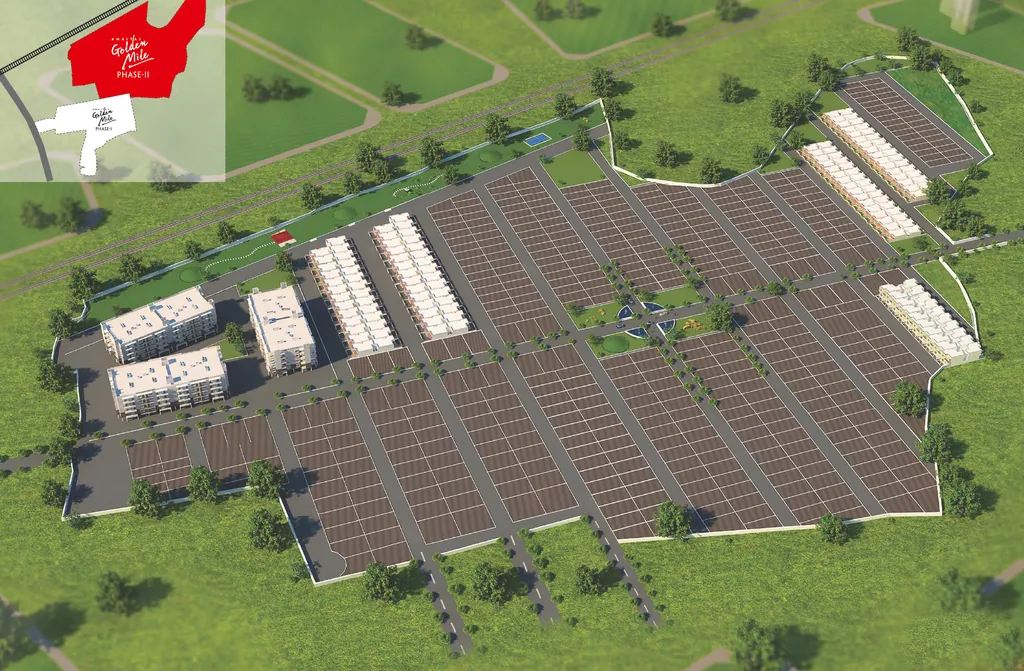 Master Plan of Plot Amaltas Golden Mile in Phanda Kala, Bhopal - Image 436644