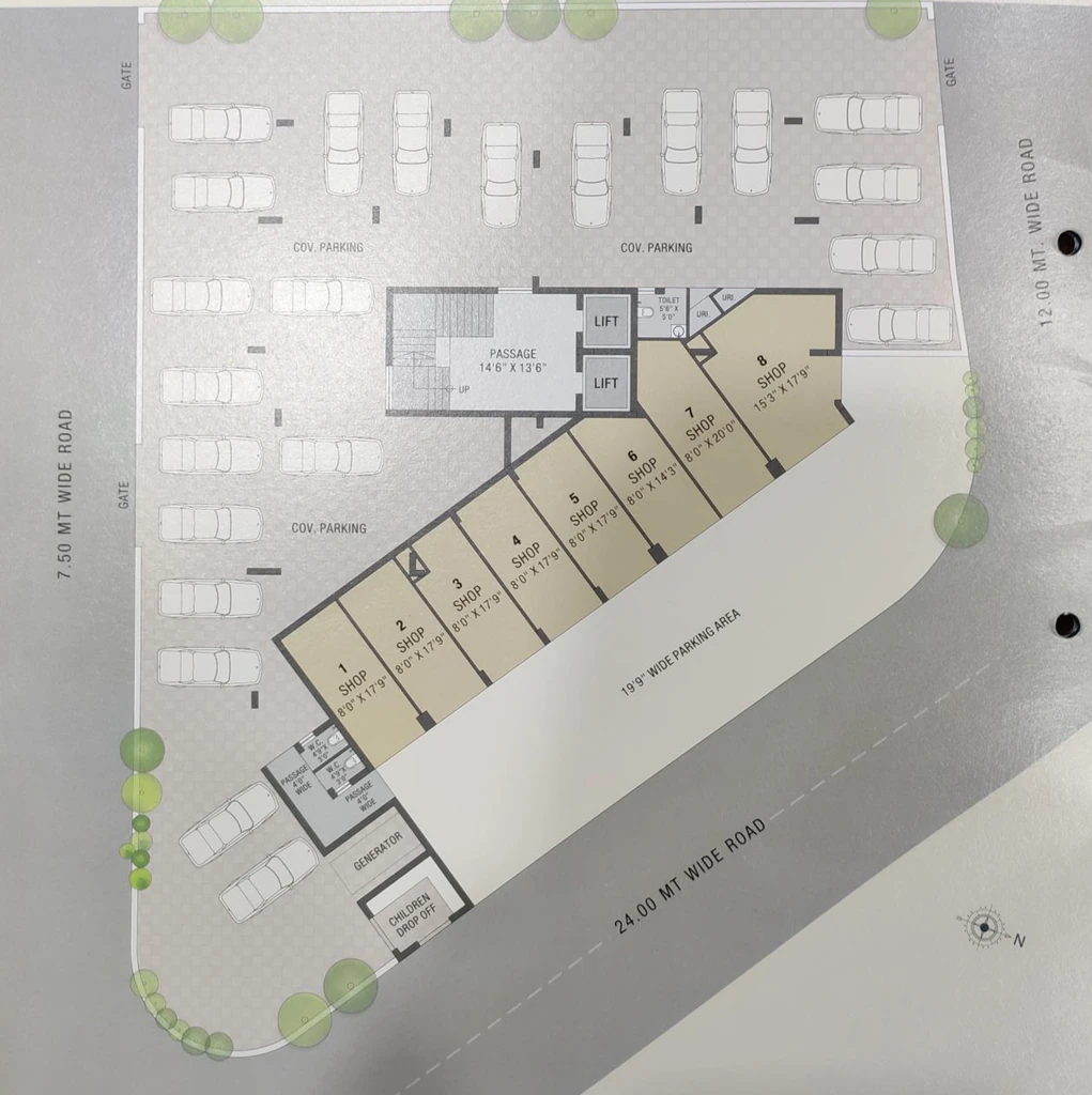 Master Plan of Aditi Tulsi Aashray in Kotharia, Rajkot - Image 436561