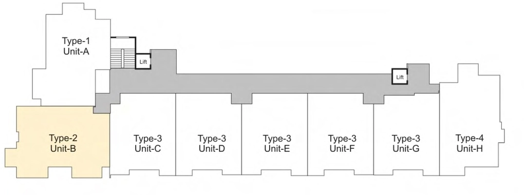 Floor Plan of Surabhi Surabhi Life Spaces in Khajuri kalan, Bhopal - Image 436612