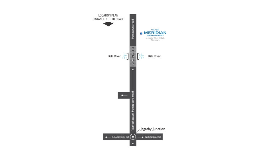 Location of Nikunjam Meridian in null, Thiruvananthapuram - Image 436776
