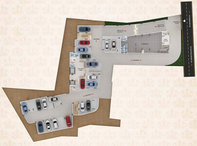 Master Plan of Asset Sovereign in Palayam, Thiruvananthapuram - Image 436792