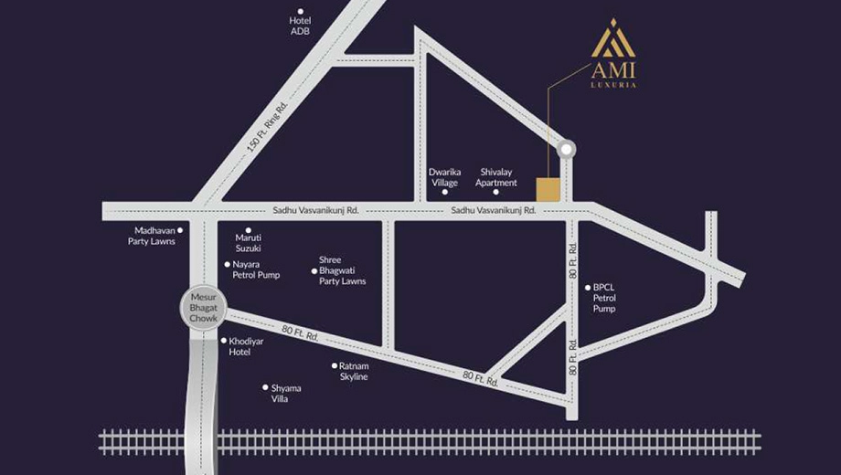 Location of Ami Luxuria - Image 436713