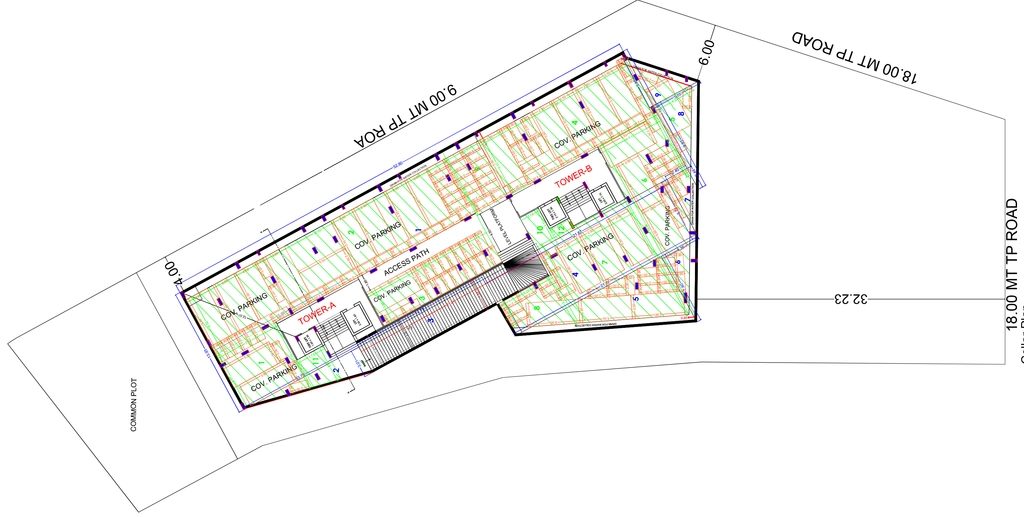 Master Plan of Ami Luxuria in Rail Nagar, Rajkot - Image 436714