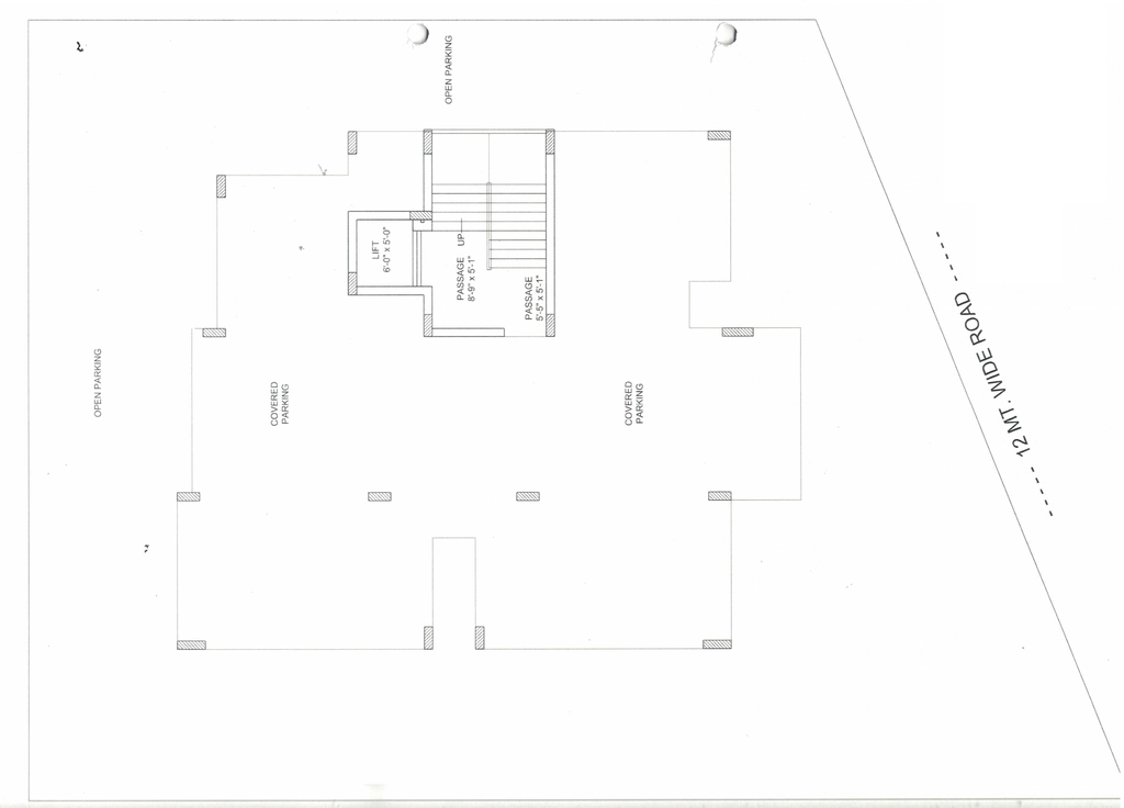 Master Plan of Arnav Appartment in Nana Mava, Rajkot - Image 436846